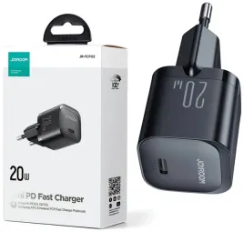 mini-ladowarka-sieciowa-joyroom-jr-tcf02-20w-pd-3-0-qc-3-0-1x-usb-c-czarna