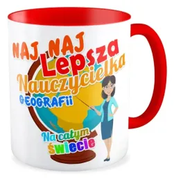 kubek-czerwony-najlepsza-nauczycielka-geografii