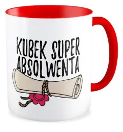 kubek-czerwony-prezent-super-absolwent-zakonczenie-roku-szkolnego-szkola