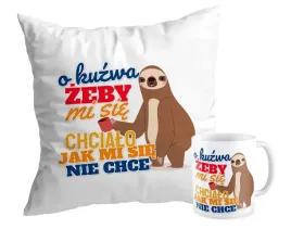 zestaw-poduszka-kubek-zabawny-zeby-sie-chcialo