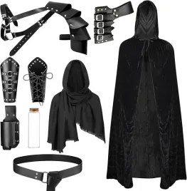 stroj-kostium-rycerza-sredniowieczny-komplet-peleryna-wiedzmin-halloween