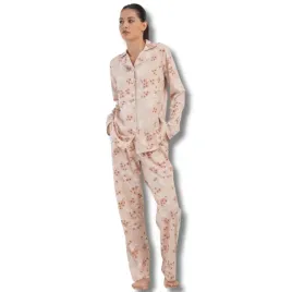 pizama-damska-plus-size-rozpinana-dlugi-rekaw-i-spodnie-vienetta-r-2xl