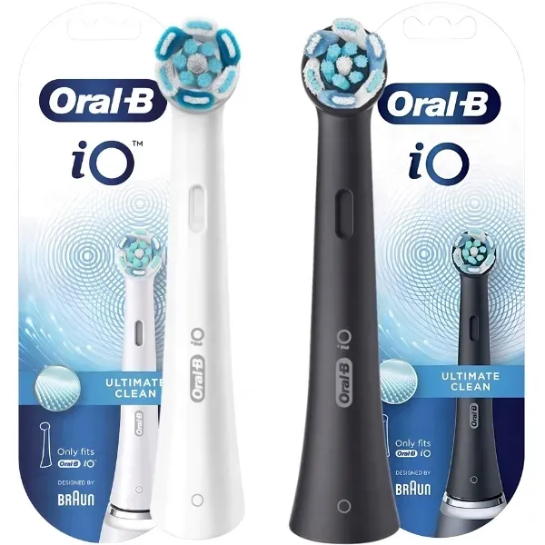 Oral-B iO Ultimate Clean końcówka White 1 szt + Black 1 szt
