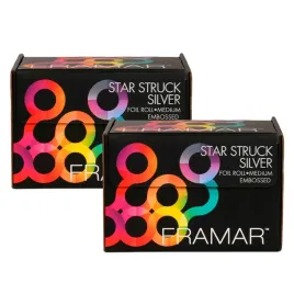 2x-framar-silver-embossed-roll-folia-fryzjerska-127cm-x-975m