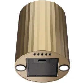 okap-kuchenny-przyscienny-okragly-tuba-ryflowany-zloty-elba-mini-3d-wpb-431