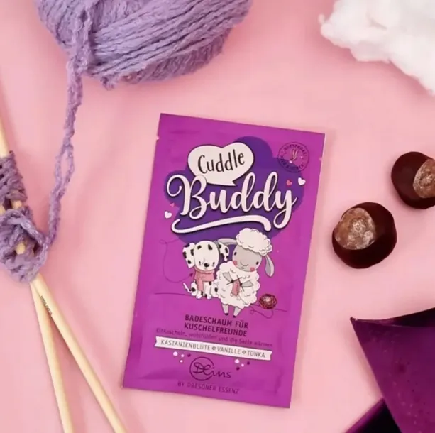 cuddle-buddy-pianka-dla-milutkich-przyjaciol-60g-dresdner-essenz-stan-opakowania-oryginalne