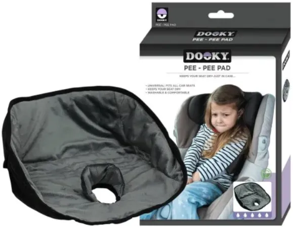 DOOKY Podkładka wodoodporna do fotelika samochodowego - Pee Pee Pad