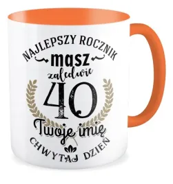 kubek-pomaranczowy-na-urodziny18-20-30-40-50-imie-wiek-masz-zaledwie