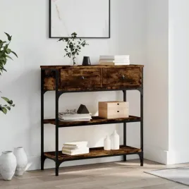 vidaxl-stolik-konsolowy-przydymiony-dab-725x25x75-cm