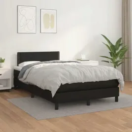 vidaxl-lozko-kontynentalne-z-materacem-czarne-ekoskora-120x200-cm