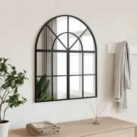 vidaxl-lustro-scienne-czarne-60x70-cm-zakonczone-lukiem-zelazo