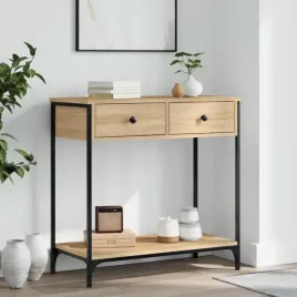 vidaxl-stolik-konsolowy-dab-sonoma-75x345x75-cm