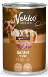 nekko-karma-mokra-dla-psa-bazant-400g