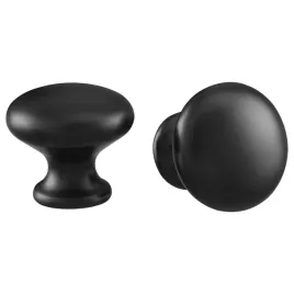 ikea-eneryda-galka-czarny-27-mm-2-sztuki