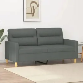 vidaxl-sofa-2-osobowa-ciemnoszara-140-cm-tapicerowana-tkanina