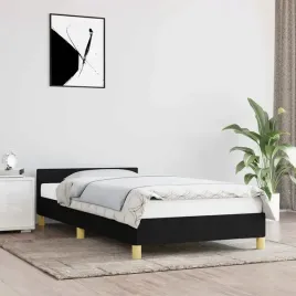 vidaxl-rama-lozka-z-zaglowkiem-bez-materaca-czarna-80x200cm-tkanina