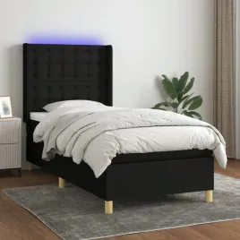 vidaxl-lozko-kontynentalne-z-materacem-czarne-90x190-cm-tkanina