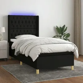 vidaxl-lozko-kontynentalne-z-materacem-czarne-90x200-cm-tkanina