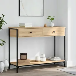 vidaxl-stolik-konsolowy-dab-sonoma-100x345x75-cm
