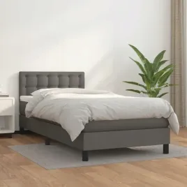 vidaxl-lozko-kontynentalne-z-materacem-szare-ekoskora-90x200-cm