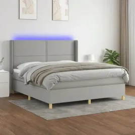 vidaxl-lozko-kontynentalne-z-materacem-jasnoszare-180x200cm-tkanina