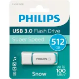 pendrive-philips-usb-3-0-512gb-snow-edition-spring-green