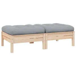 vidaxl-2-osobowa-sofa-ogrodowa-z-szarymi-poduszkami-drewno-sosnowe