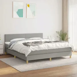 vidaxl-lozko-kontynentalne-z-materacem-jasnoszare-tkanina-180x200cm