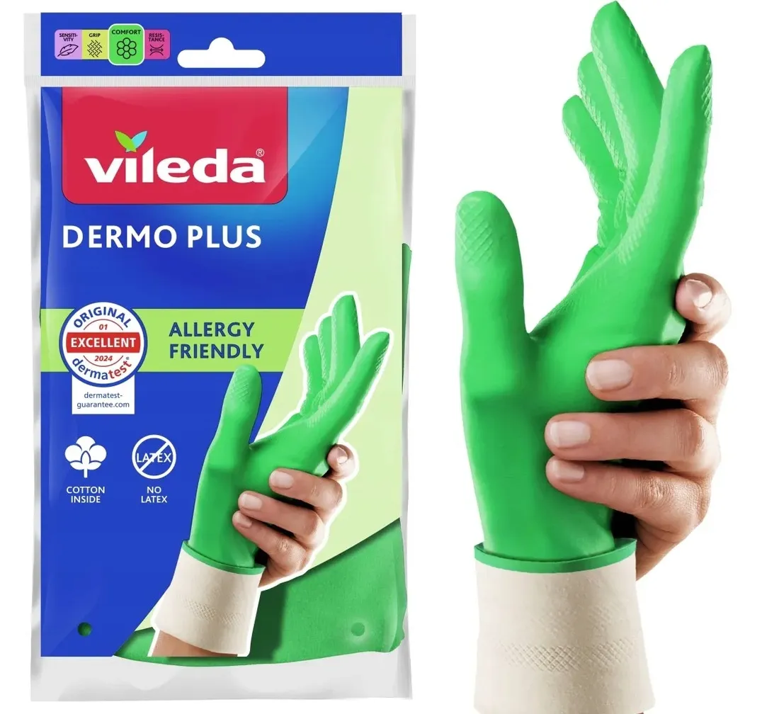 rekawice-vileda-dermo-plus-8-m-vileda-stan-nowy