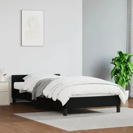 vidaxl-rama-lozka-z-zaglowkiem-bez-materaca-czarna-100x200-cm
