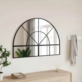 vidaxl-lustro-scienne-czarne-100x70-cm-zakonczone-lukiem-zelazo