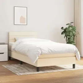 vidaxl-lozko-kontynentalne-z-materacem-kremowe-tkanina-80x200-cm