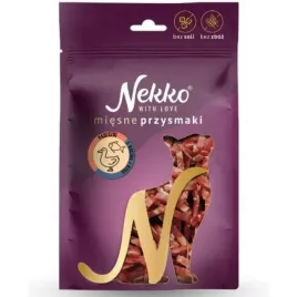 nekko-przysmaki-dla-kota-paseczki-z-kaczki-i-dorsza-50g