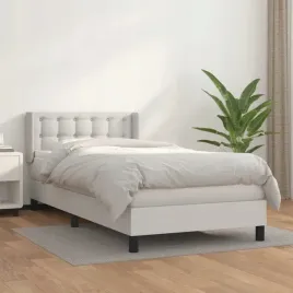 vidaxl-lozko-kontynentalne-z-materacem-biale-ekoskora-100x200-cm