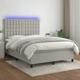 vidaxl-lozko-kontynentalne-z-materacem-jasnoszare-140x200-cm-tkanina