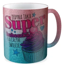 kubek-brokatowy-rozowo-niebieski-dzien-kobiet-zony-dla-niej-super-babeczka