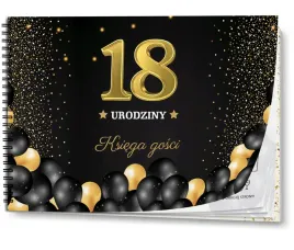 ksiega-gosci-na-18-urodziny-z-51-ankietami-osiemnastke-zlote-balony
