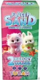 tuban-piasek-kinetyczny-puszysty-fluffy-zestaw-rozowy-i-zielony-2x70g