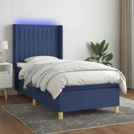 vidaxl-lozko-kontynentalne-z-materacem-niebieskie-90x190-cm-tkanina