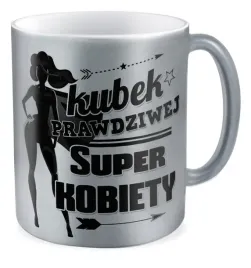 kubek-srebrny-super-kobiety-dziewczyny-prezent