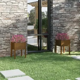 vidaxl-donice-ogrodowe-2-szt-miodowy-braz-50x50x70-cm-sosnowe