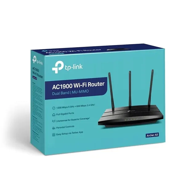 router-tp-link-archer-a8-tp-link-standard-pracy-bezprzewodowej-802-11ac-wi-fi-5-802-11n-wi-fi-4-802-11g-802-11b-802-11a