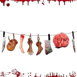 baner-krwawe-noze-dlonie-stopy-dekoracja-halloween-horror