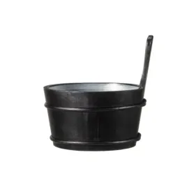 ceber-do-sauny-czarny-z-wkladem-plastikowym-4l-4living