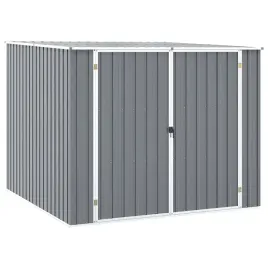 vidaxl-szopa-ogrodowa-szara-195x198x159-cm-stal-galwanizowana