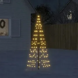 vidaxl-choinka-led-na-maszcie-200-led-ciepla-biel-180-cm