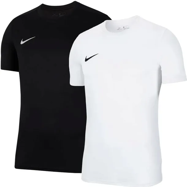 Zestaw 2 szt. NIKE KOSZULKA MĘSKA t-shirt CZARNA + BIAŁA - XL - 188cm