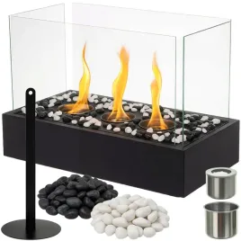 biokominek-wolnostojacy-do-domu-bezdymny-bio-kominek-na-bioetanol-kamyki