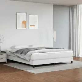 vidaxl-lozko-kontynentalne-z-materacem-biale-ekoskora-160x200-cm