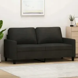 vidaxl-sofa-2-osobowa-czarna-140-cm-tapicerowana-tkanina
